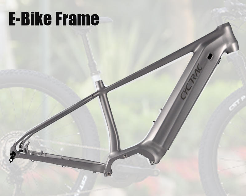 Mountain Biking Uk - Eバイクフレーム アルミ合金 MTBフレームセット ミッドモータードライブ ブースト148mm インナーバッテリー