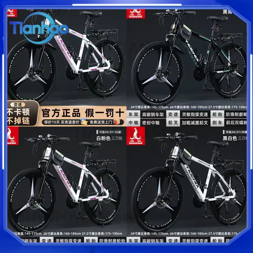 上海フェニックスの大人とティーン向けのギアシフトとサスペンシ - Mountain Biking Phoenix のレビューと価格