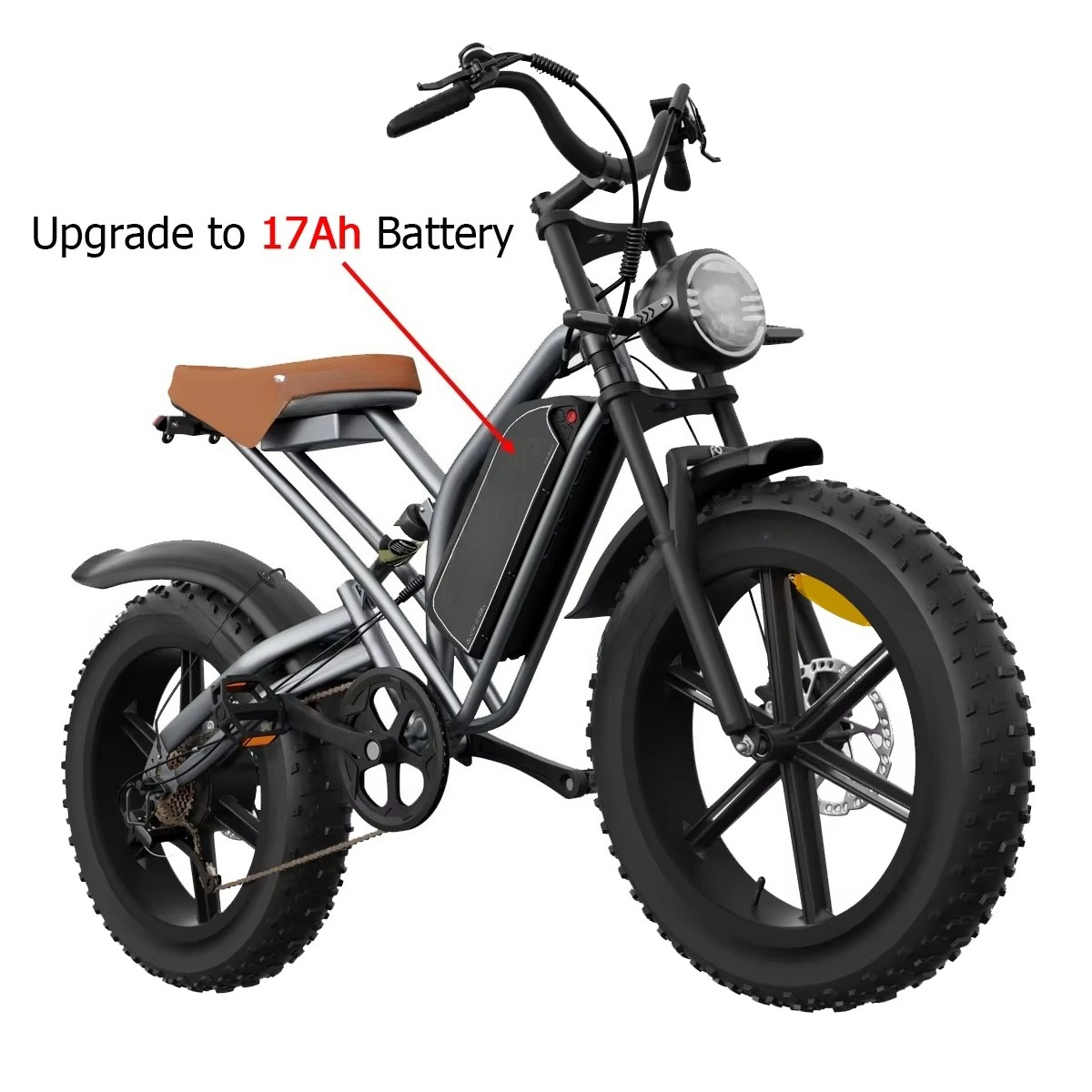 RRE JANSNO ファットバイク X50 電動自転車 大 - Mountain Biking Uk のレビューと価格