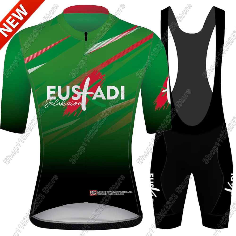 Euskadi チームサイクリングジャージ 2026 セット - Mountain Biking Trousers のレビューと価格