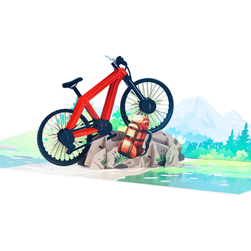 マウンテン バイク ギフト メッセージ カード セット 封筒 - Mountain Biking Holidays のレビューと価格