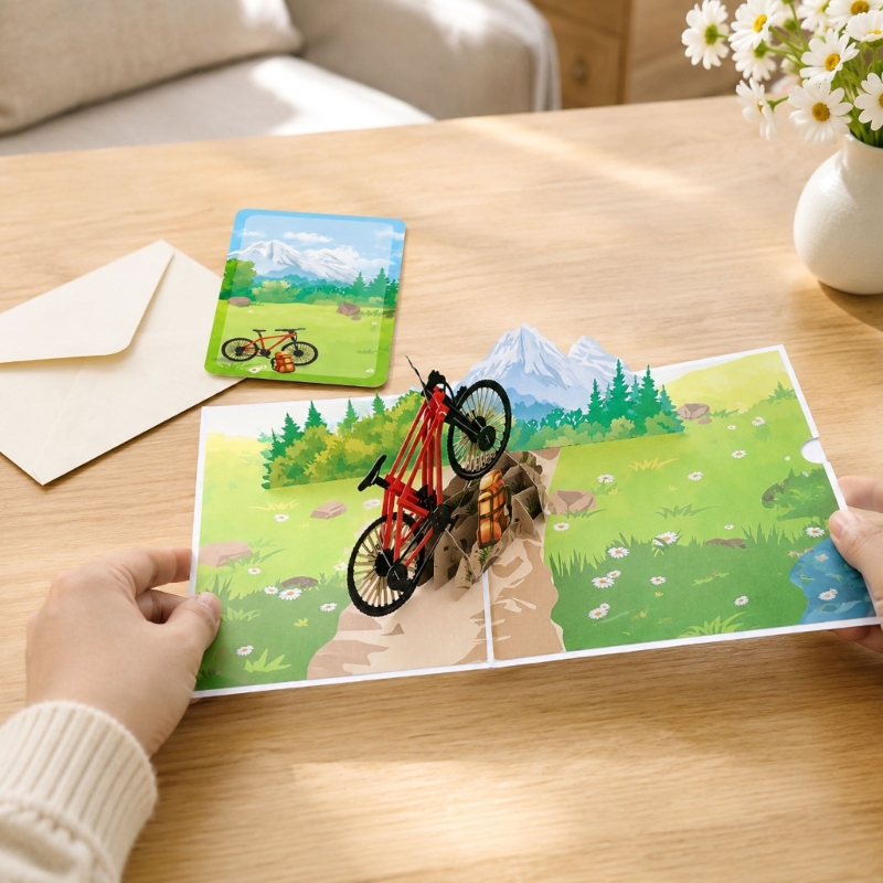 マウンテン バイク ギフト メッセージ カード セット 封筒 - Mountain Biking Holidays のレビューと価格