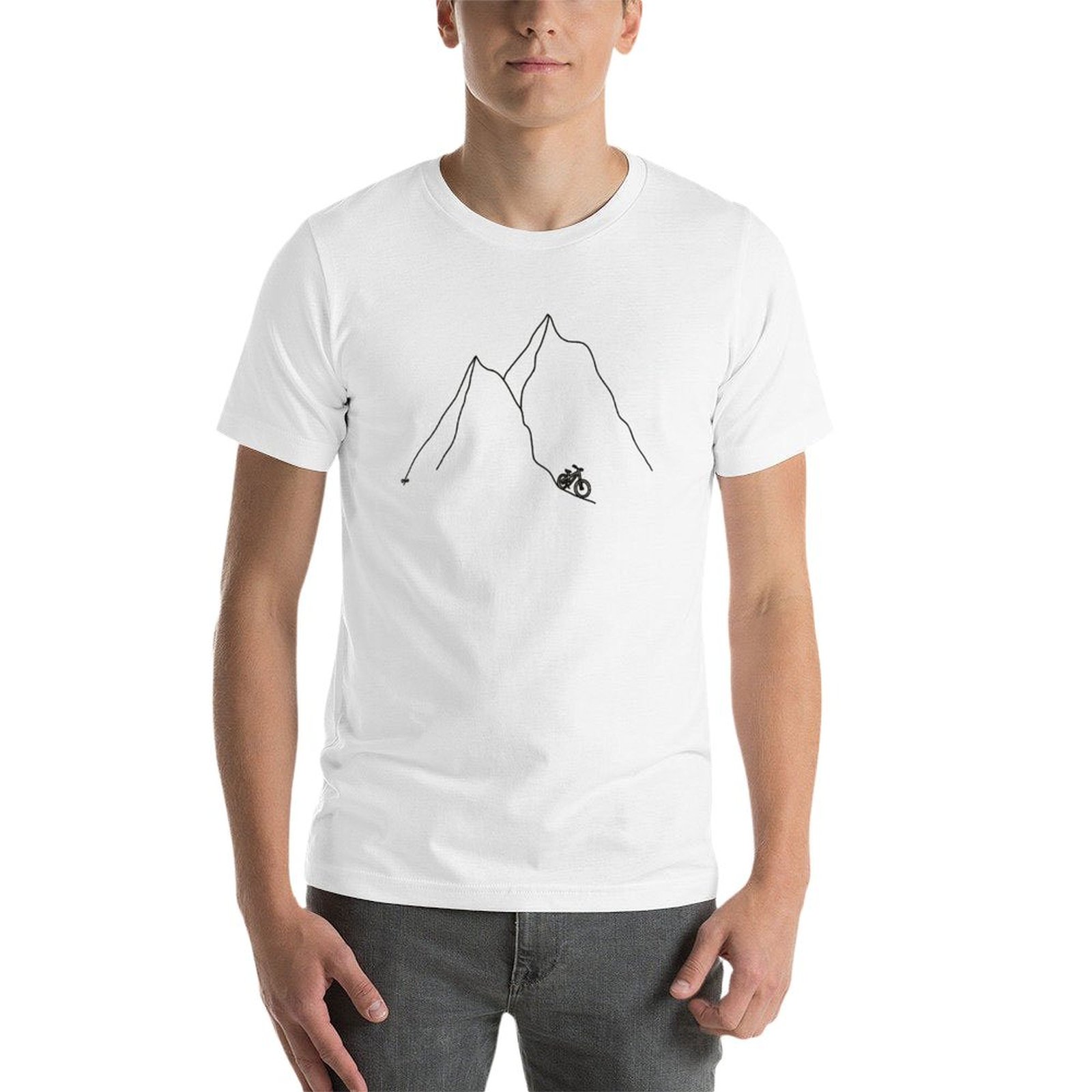 マウンテンバイク (ブラックデザイン) Tシャツ ホリデーパ - Mountain Biking Holidays のレビューと価格