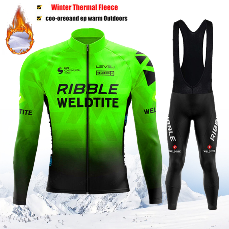 RIBBLE 冬用サイクリングジャージセット メンズ サーマ - Mountain Biking Trousers のレビューと価格